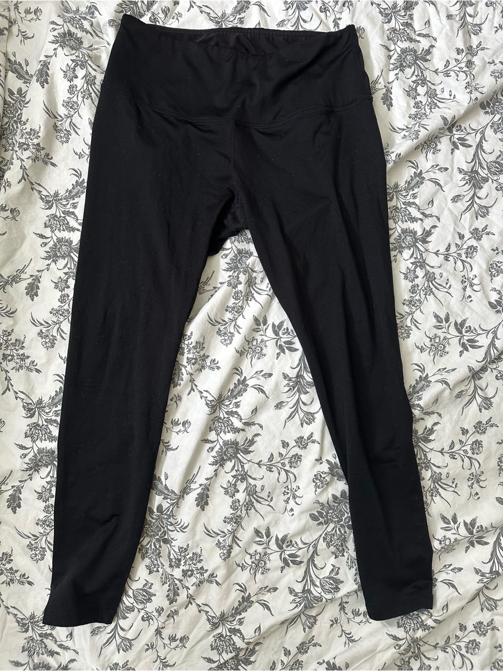 Black Fleece Lined Leggings